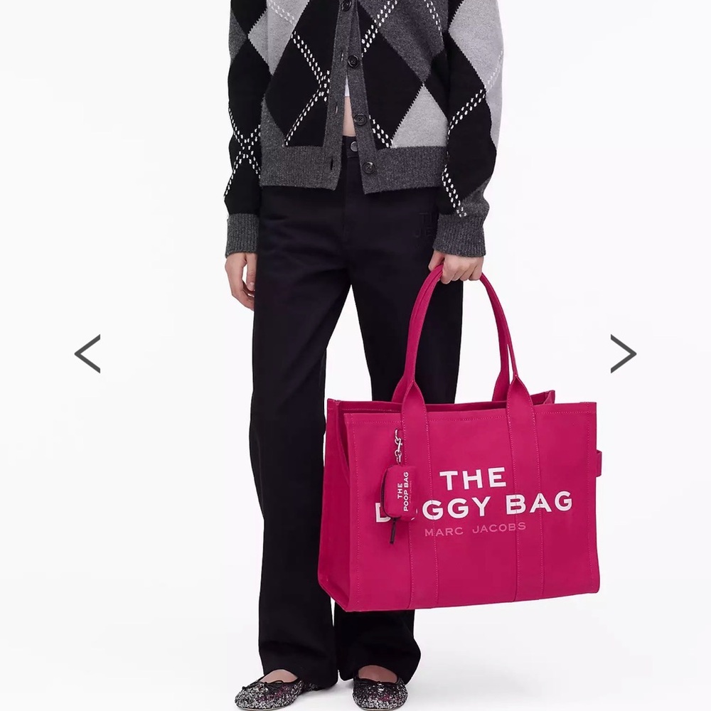 NWT Marc Jacobs The Doggy Bag raspberry pink - Picture 9 of 9